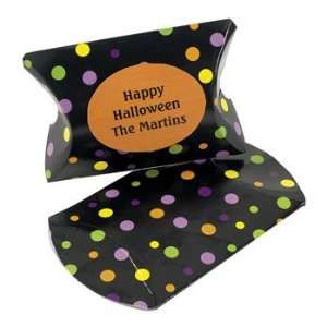  Personalized Mini Halloween Cocktail Pillow Boxes   Party 