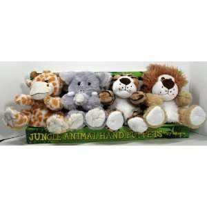   Puppets By Kellytoy Lion Tiger Elephant & Giraffe NEW: Office Products