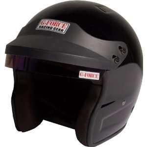   Pro Phenom Black Medium SA10 Open Face Racing Helmet Automotive