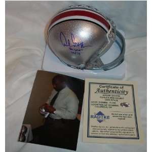  Archie Griffin Autographed Mini Helmet Ohio State Sports 