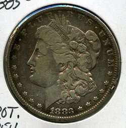 1883 O Mint Error Rotated Reverse 45 Degree VF  