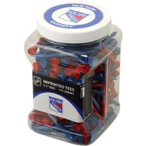  NHL New York Rangers Jar of 175 Tees: Sports & Outdoors