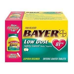  Bayer Low Dose Safety Coated Aspirin Tablets 81mg Easy 