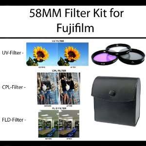  Multi Coated 3 Piece Filter Kit For The FujiFilm Finepix HS20 HS10 