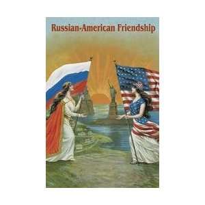  Russian American Friendship 20x30 poster