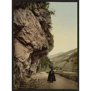   The road,near Passanaur,Groussie,Georgia,Russia,c1895