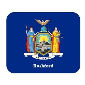  US State Flag   Rushford, New York (NY) Mouse Pad 