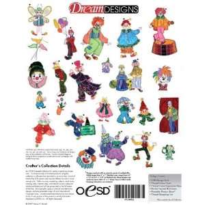  Clowning Around by Nancy Barrett Embroidery Designs on a 