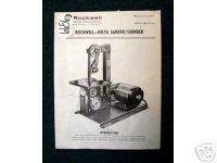 Rockwell Manual for Delta Sander/Grinder  