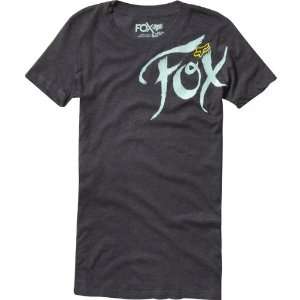 Fox Racing Fusion Crew Neck Girls Short Sleeve Sportswear T Shirt/Tee 