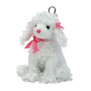  Ty Beanie Babies   Mini Poochie Poo the White Poodle Dog 
