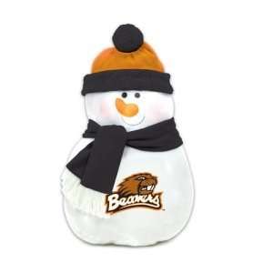 Oregon State Beavers NCAA Plush Snowman Pillow (22)  