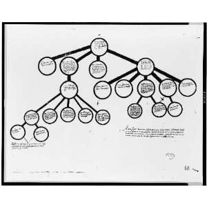  Genealogical tree of the descendants of Montezuma, 1596 