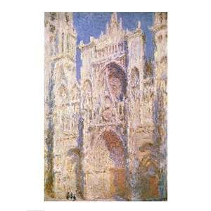 Rouen Cathedral, West Facade, Sunlight, 1894   Poster by Claude 