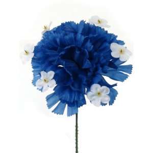  100 Carnation With Gypsophila 5 Royal Artificial Silk Flower 