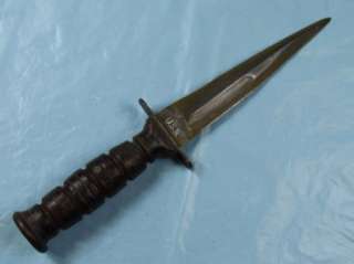 US HANDMADE THEATER ROBESON SHUREDGE USN FIGHTING KNIFE  