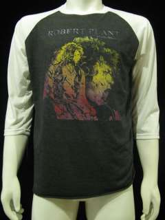Vintage Robert Plant T Shirt Manic Nirvana Jersey XL  