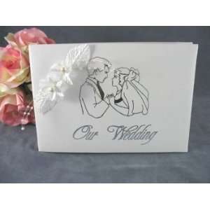  Pearl Flower Wedding Guestbook