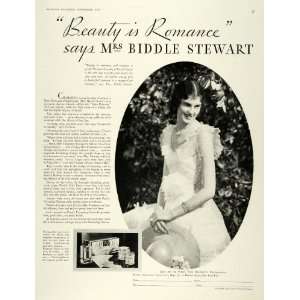   Cream Clean Mrs. Biddle Stewart   Original Print Ad: Home & Kitchen
