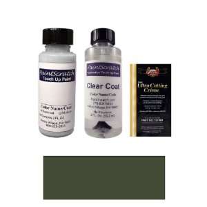  2 Oz. Dark Grey Mica Pearl Metallic Paint Bottle Kit for 