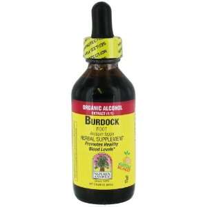  Natures Answer Burdock Root Organic Alcohol 2 oz Health 