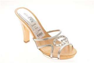   NEW CONTROL Womens Platforms Sandals Metallic Designer Medium BHFO 10