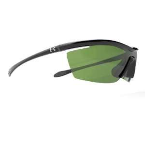  Under Armour Clutch Sunglasses   Shiny Black / Game Day 