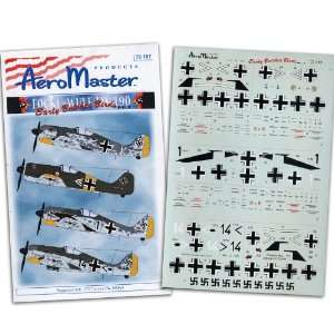   Butcher Birds Focke Wulf Fw 190 A, Part 1 (1/72 decals) Toys & Games