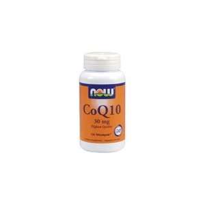  CoQ10 by NOW Foods   (30mg   120 Vegetarian Capsules 