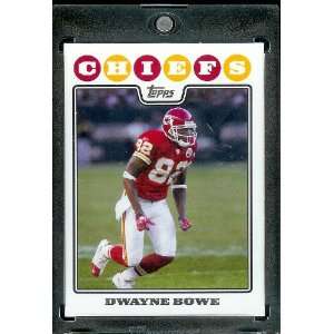 2008 Topps # 122 Dwayne Bowe   Kansas City Chiefs   NFL Trading Cards 