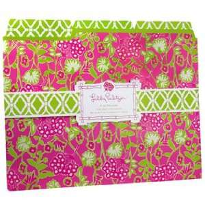  Lilly Pulitzer File Folders   Bloomers