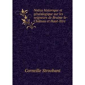   de Braine le ChÃ¢teau et Haut Ittre Corneille Stroobant Books