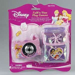  Disney Princess Talk n View Play Camera with Camera Case 