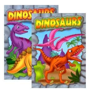  DINOSAURS Coloring & Activity Book, Case Pack 48: Office 