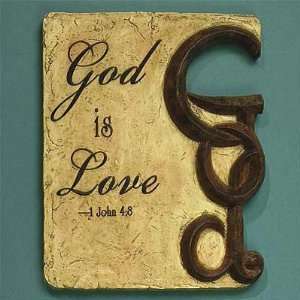  Open Expressions Plaque   God is Love