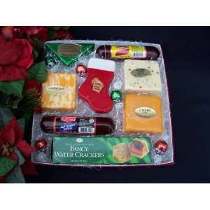 Seasons Greetings from Wisconsin Cheese Gift Box  Grocery 