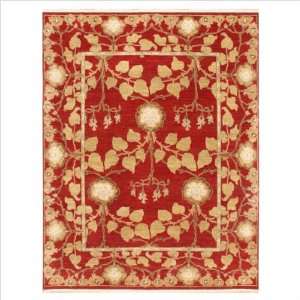  Opus Tree of Life Red Contemporary Rug Size 10 x 14 