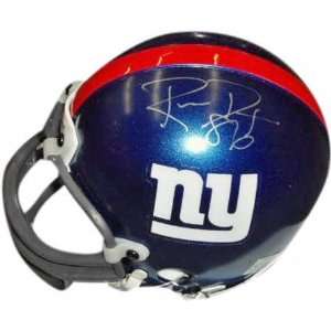  Ron Dixon New York Giants Autographed Riddell Mini Helmet 