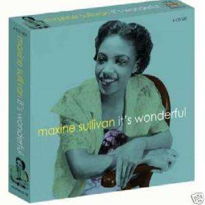Maxine Sullivan ITS WONDERFUL 100 Song BOX SET New Sealed 4 CD 