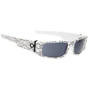Spy Hielo Sunglasses   Spy Optic Steady Series Fashion Eyewear   White 