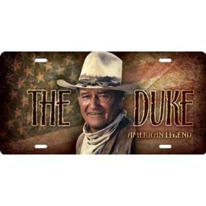  John Wayne The Duke License Plate (American Legend 