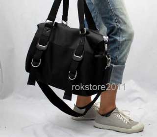 Mens PU leather Casual Travel Shoulder Handbag Purse Bag