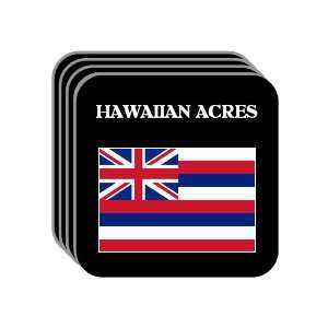  US State Flag   HAWAIIAN ACRES, Hawaii (HI) Set of 4 Mini 