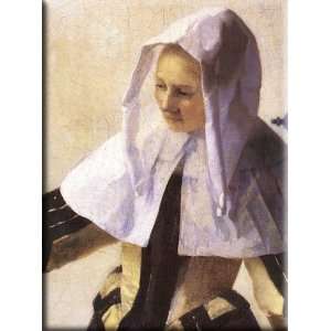   12x16 Streched Canvas Art by Vermeer, Johannes