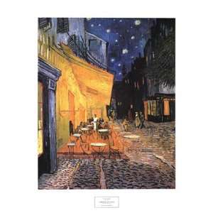   Du Forum, Arles, At Night, C.1888   Poster by Vincent Van Gogh (20 x