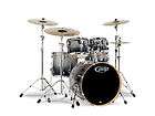   MAPLE 5 PIECE KIT IN SILVER TO BLACK FADE BRAND NEW FROM DW DRUMS