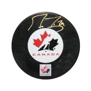  Marc Andre Fleury Autographed Puck  Details: Team Canada 
