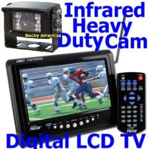 HD TV LCD & CCD WIDE ANGLE REAR VIEW BACKUP CAMERA PACK  