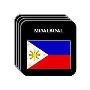  Philippines   MOALBOAL Set of 4 Mini Mousepad Coasters 