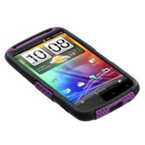   Hard Silicone Rubber Gel Skin Case Cover for HTC Sensation 4G  